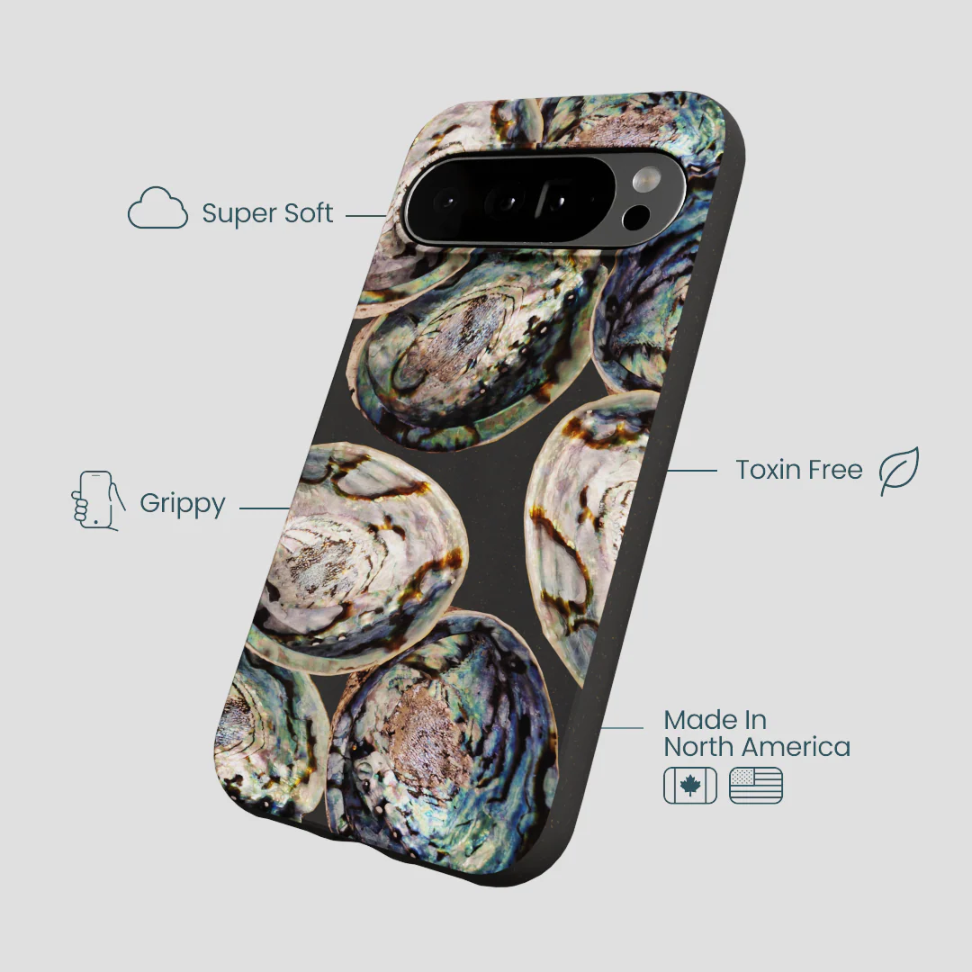 Black Abalone Shells Google Pixel 10 Pro XL Case - Image 4