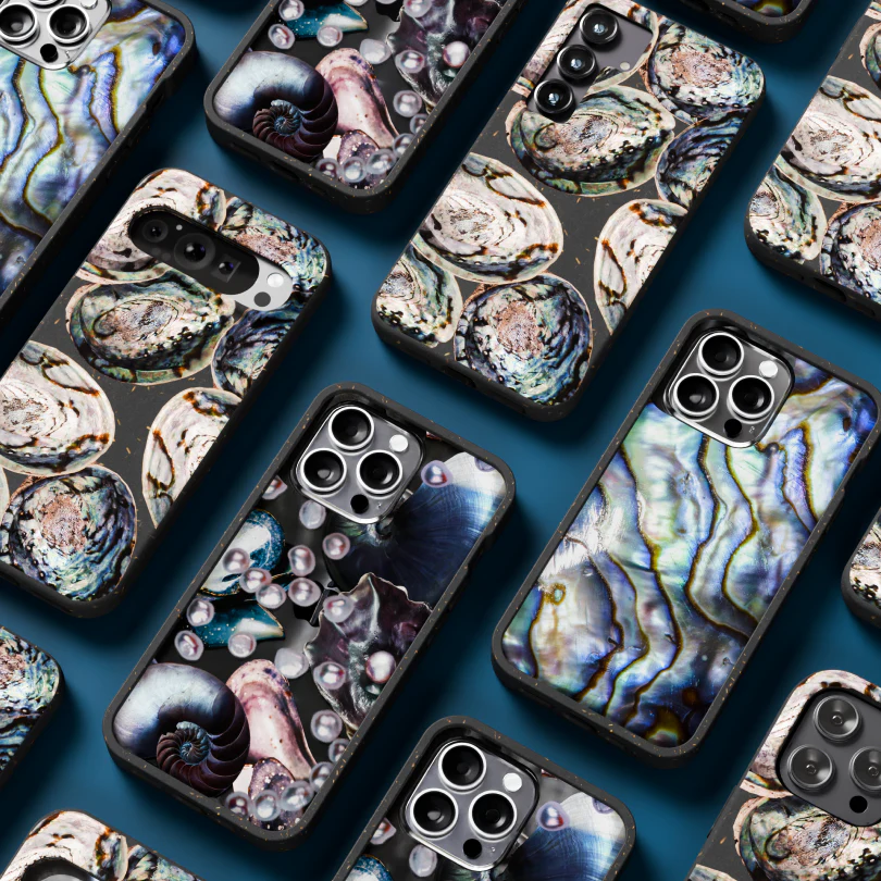 Black Abalone Shells Google Pixel 7 Case - Image 9
