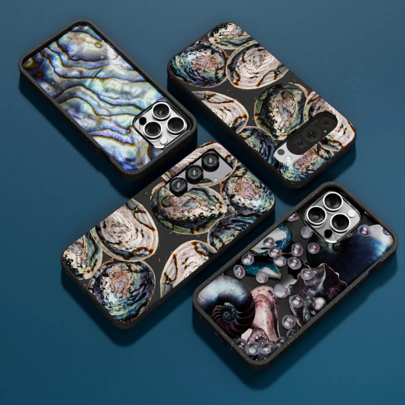 Black Abalone Shells Google Pixel 7 Pro Case - Image 6