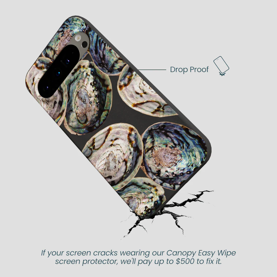 Black Abalone Shells Google Pixel 9 Pro XL Case - Image 5