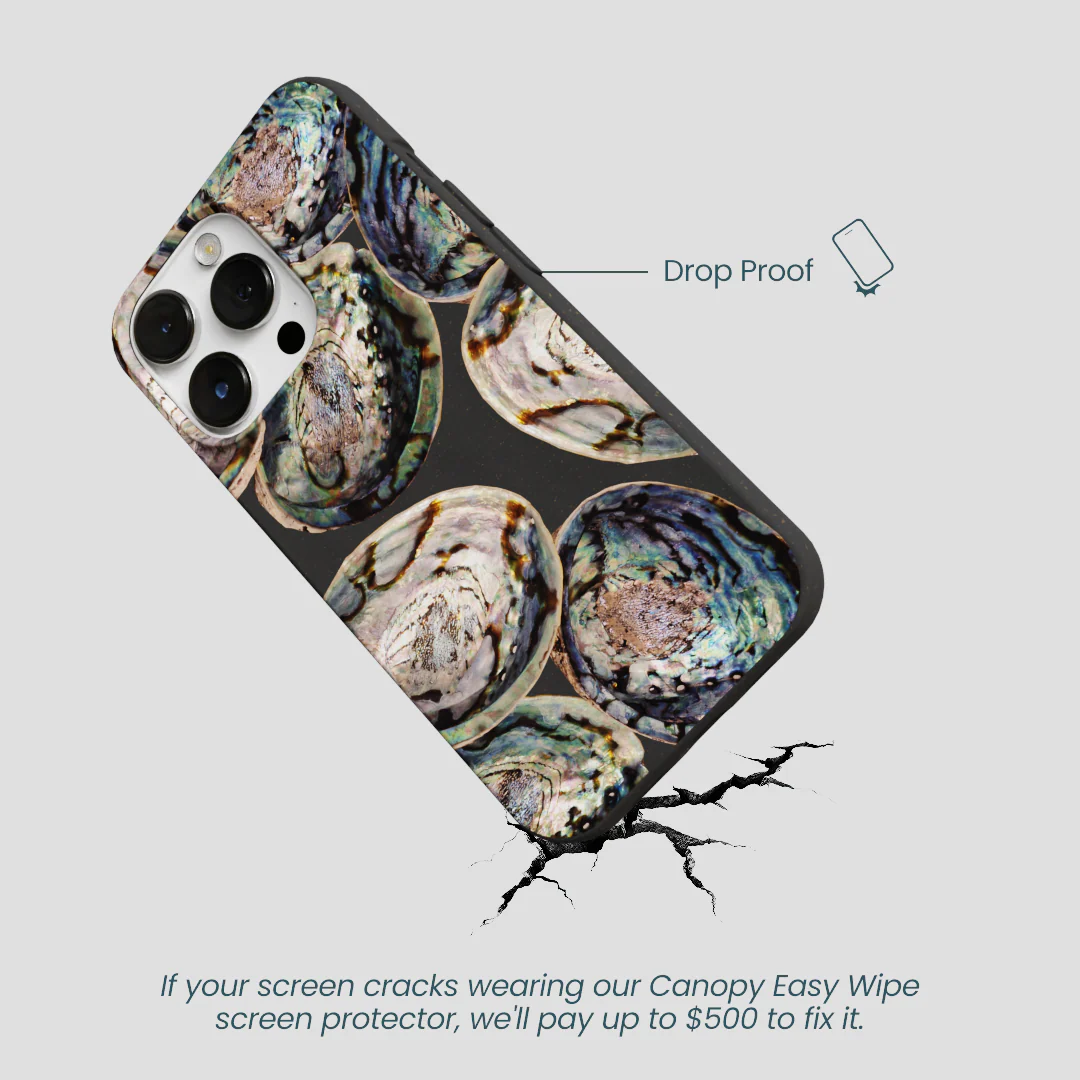 Black Abalone Shells iPhone 13 Pro Max Case - Image 5