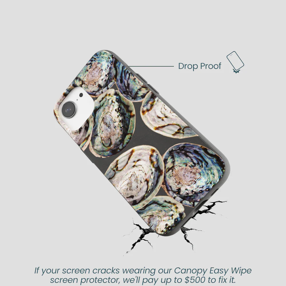 Black Abalone Shells iPhone 16e/17e Case - Image 5