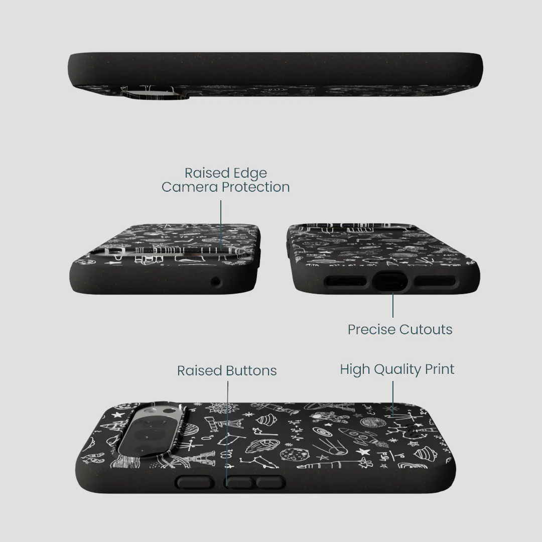 Black Astronomy Google Pixel 10/10 Pro Case - Image 3