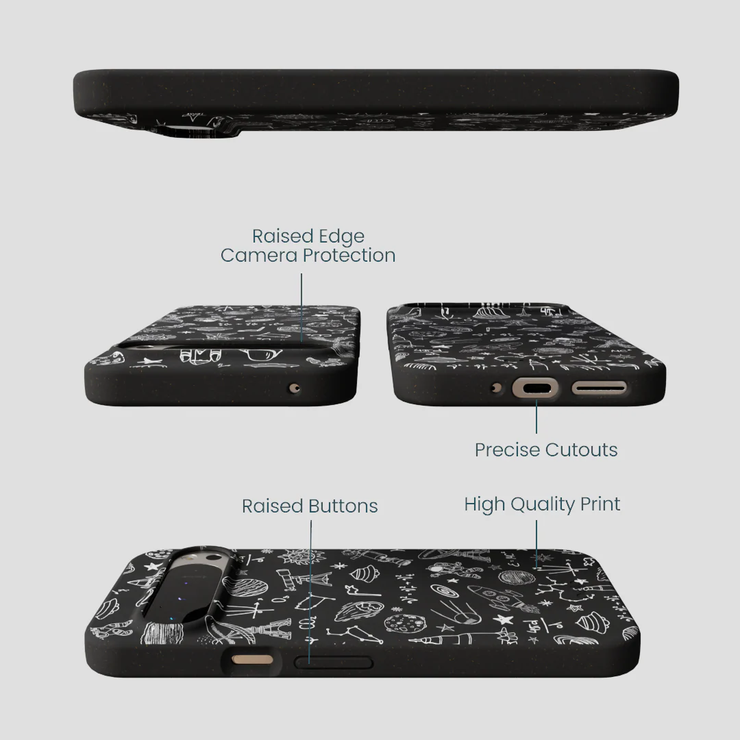 Black Astronomy Google Pixel 9 Pro XL Case - Image 2