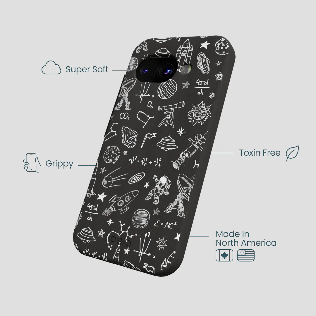 Black Astronomy Google Pixel 9a Case - Image 3