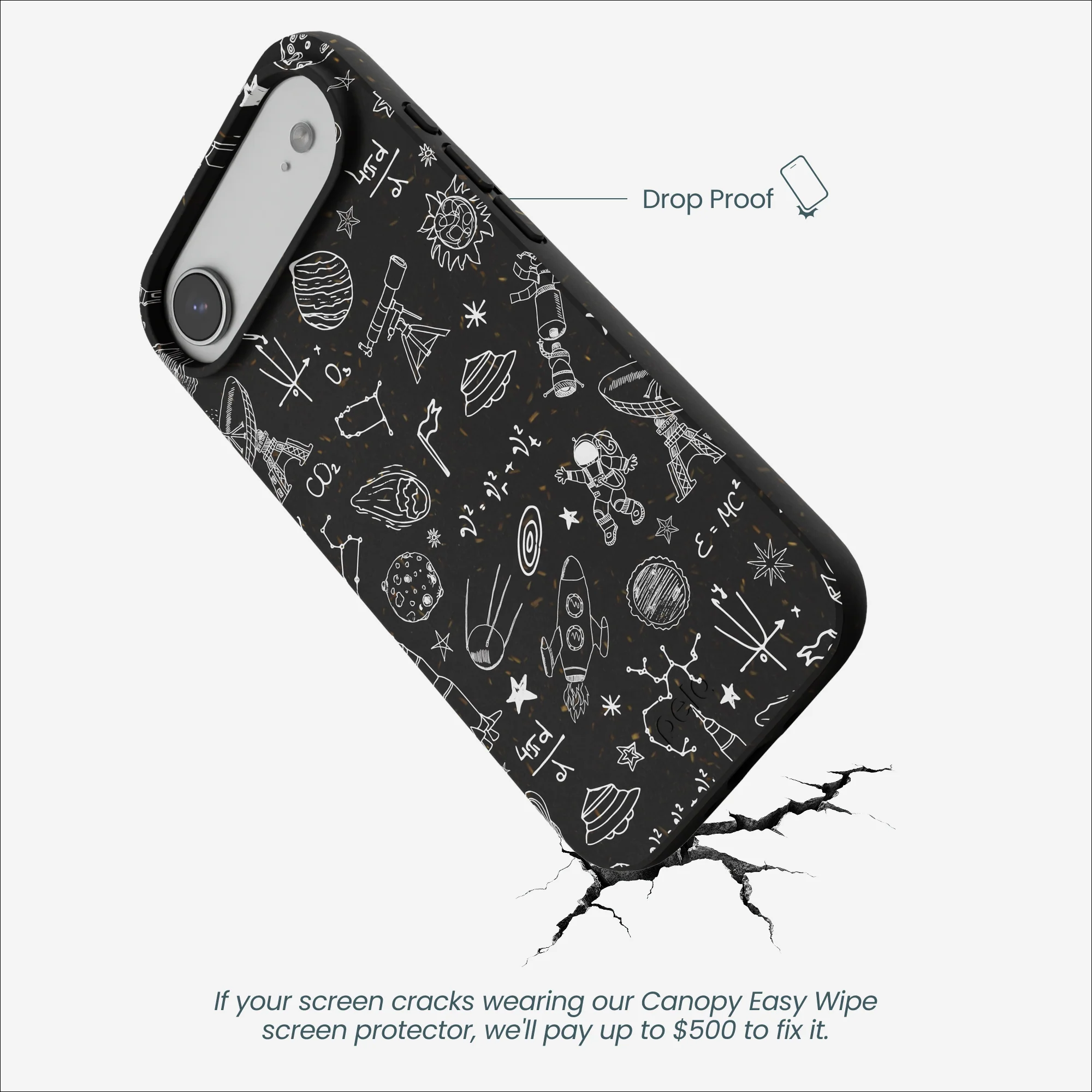 Black Astronomy iPhone Air Case - Image 5