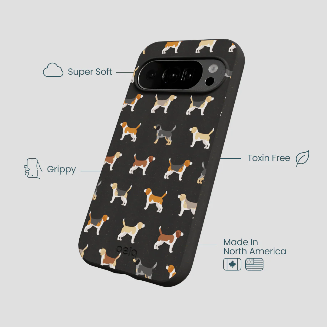 Black Beagle Buds Google Pixel 10/10 Pro Case - Image 3