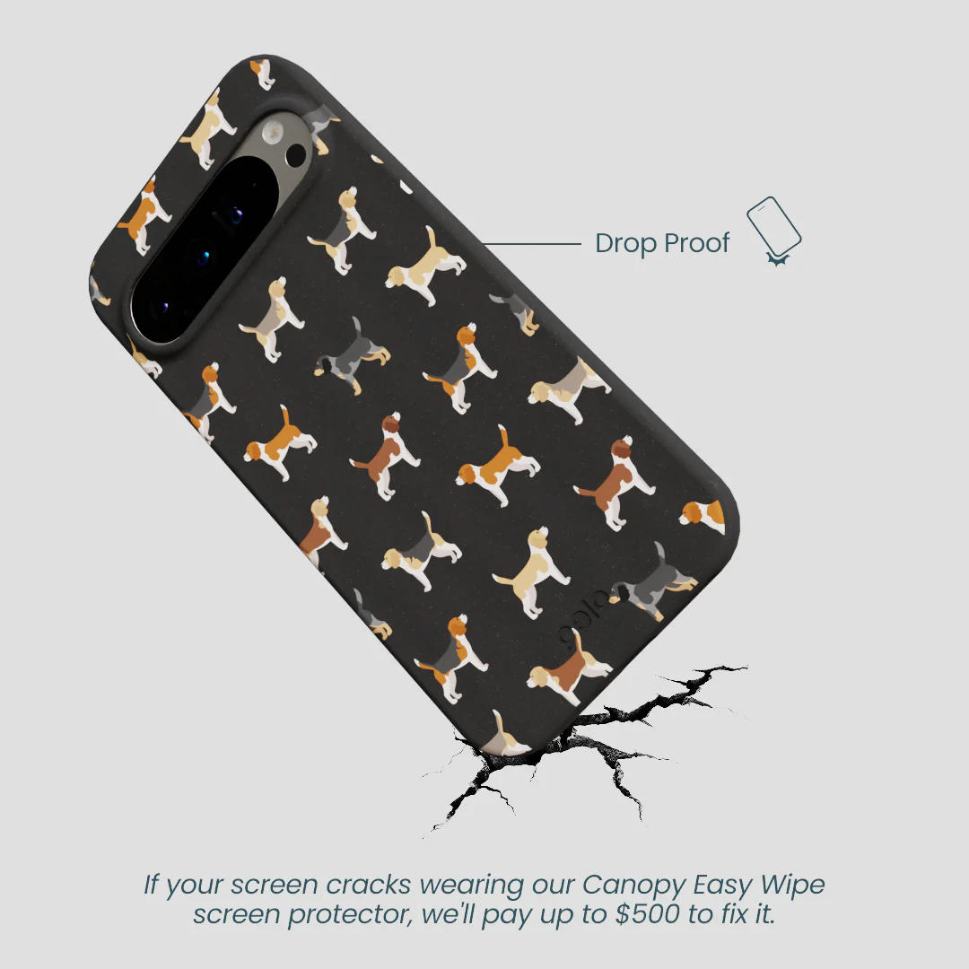 Black Beagle Buds Google Pixel 9 Pro XL Case - Image 4