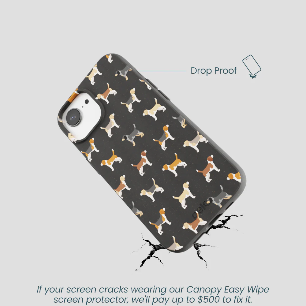 Black Beagle Buds iPhone 16e/17e Case - Image 5