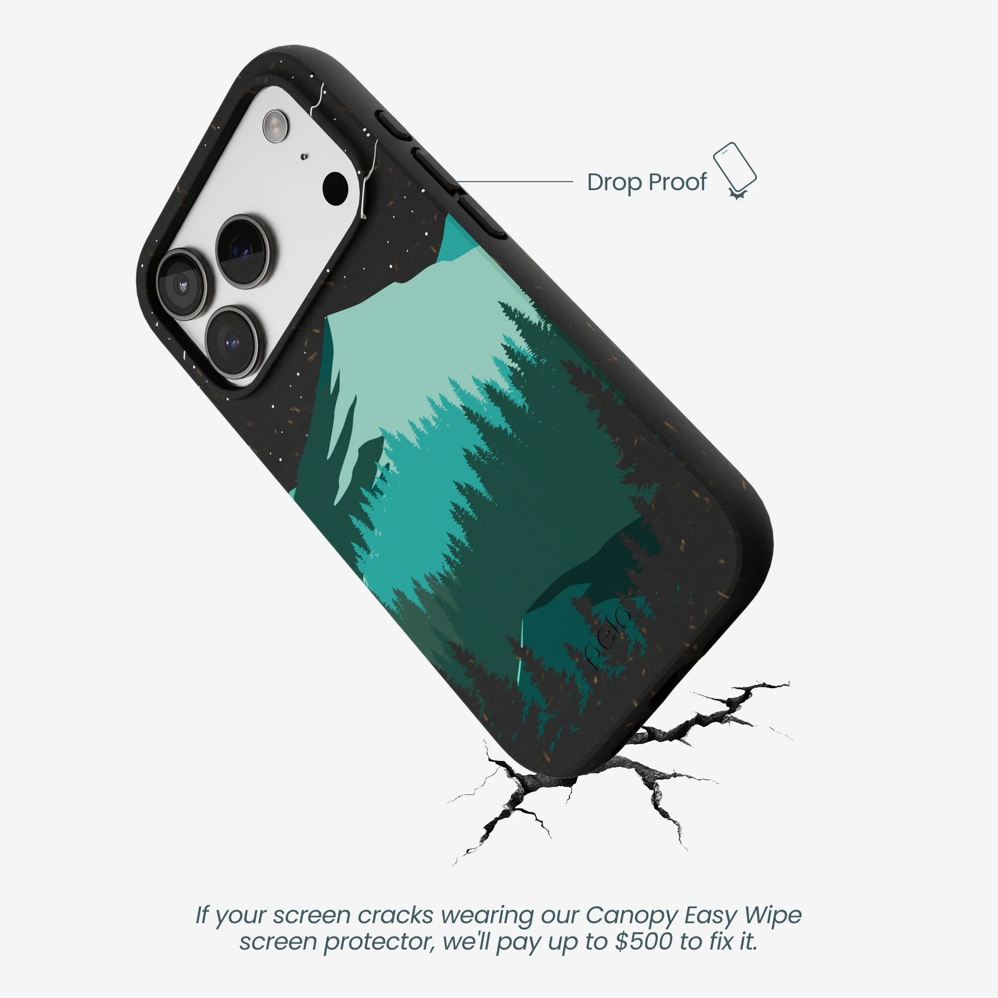Black Boreal iPhone 17 Pro Case - Image 5