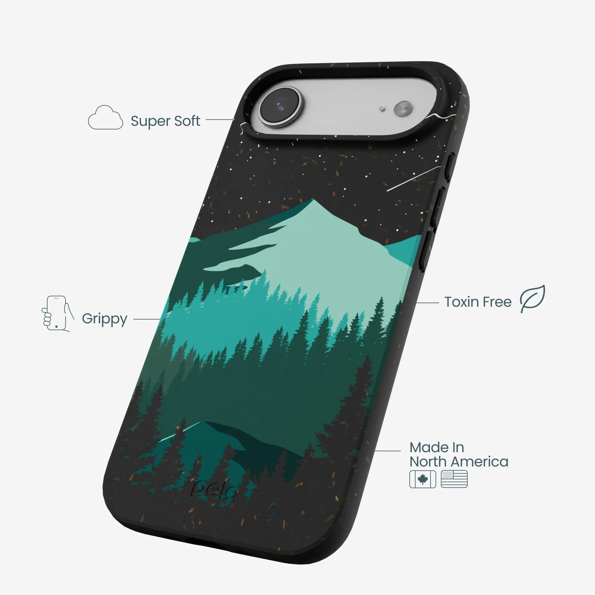 Black Boreal iPhone Air Case - Image 4