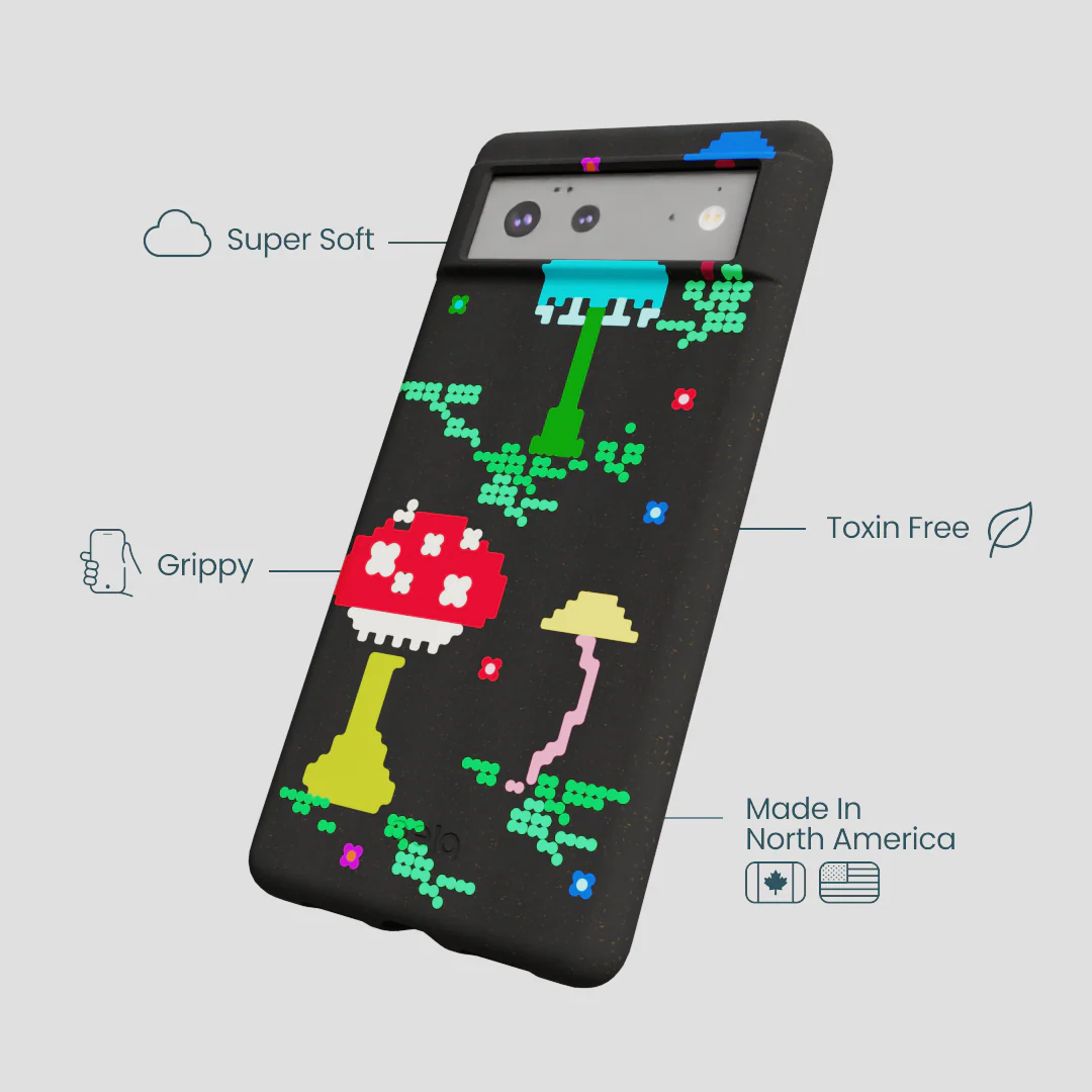 Black Byte Bloom Google Pixel 6 Case - Image 4