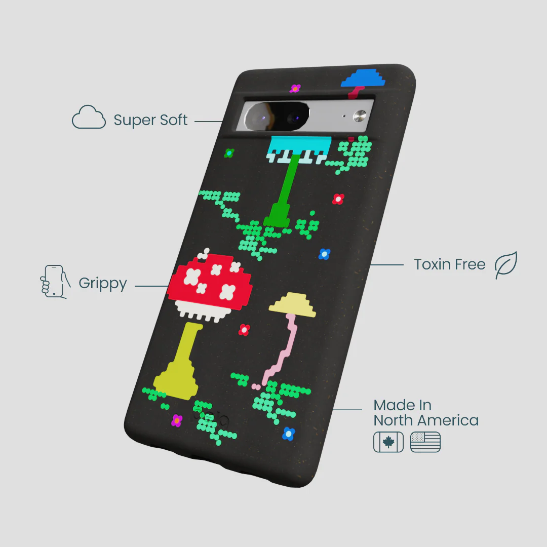 Black Byte Bloom Google Pixel 7 Case - Image 4