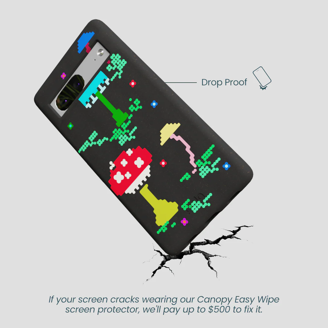 Black Byte Bloom Google Pixel 7 Case - Image 5