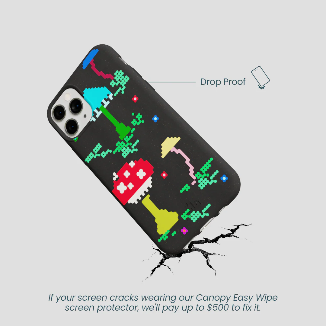 Black Byte Bloom iPhone 11 Pro Case - Image 5