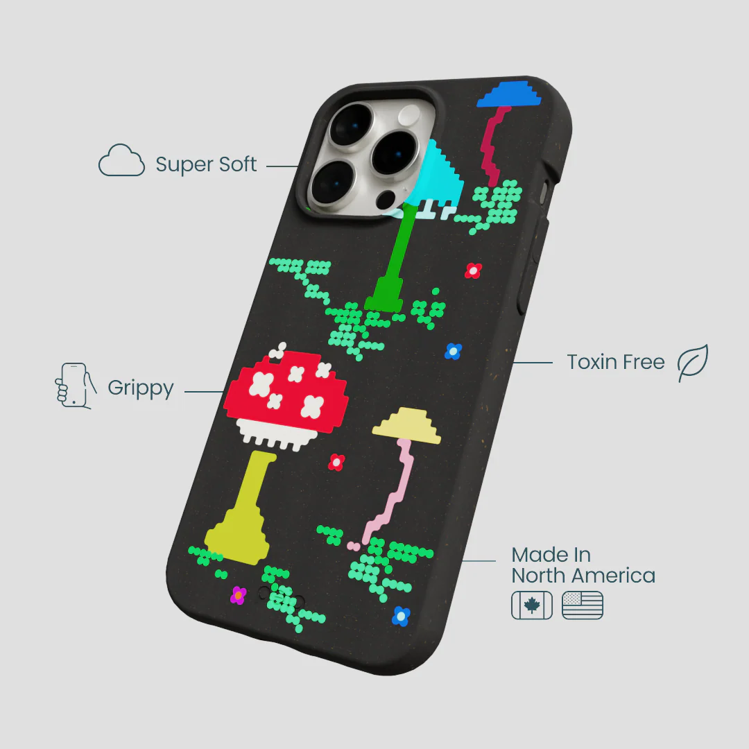 Black Byte Bloom iPhone 14 Pro Max Case - Image 4