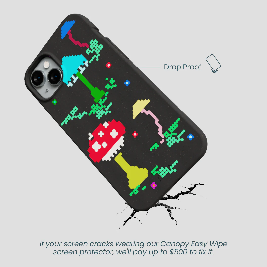Black Byte Bloom iPhone 15 Plus Case - Image 5