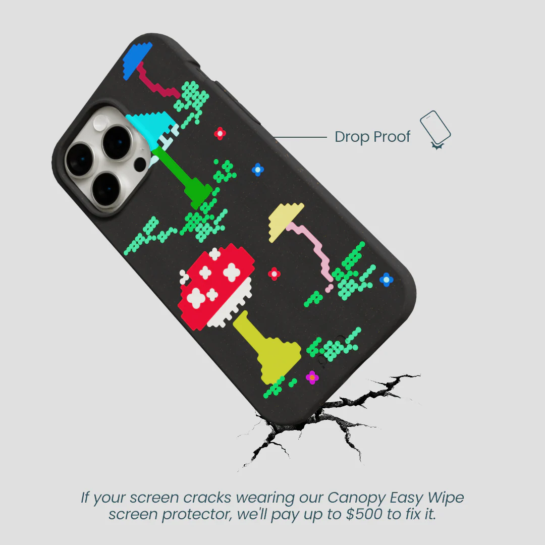 Black Byte Bloom iPhone 15 Pro Max Case - Image 5