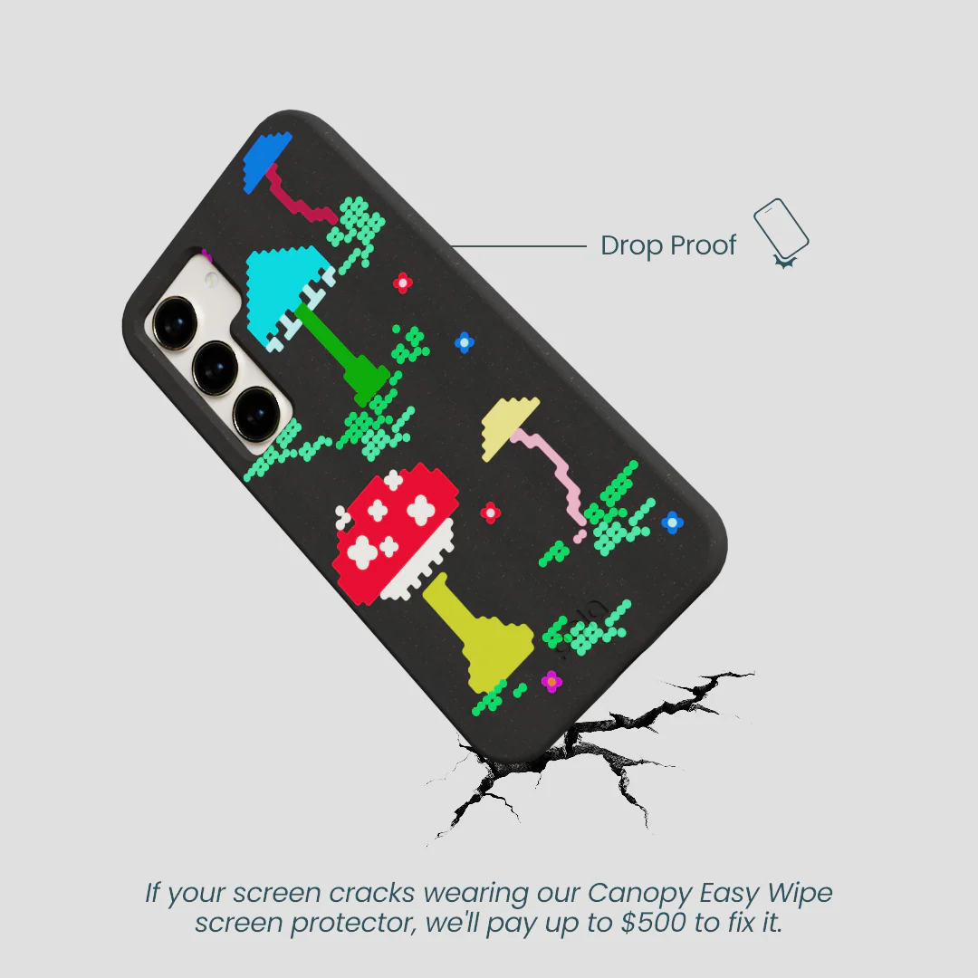 Black Byte Bloom Samsung Galaxy S24 Case - Image 5