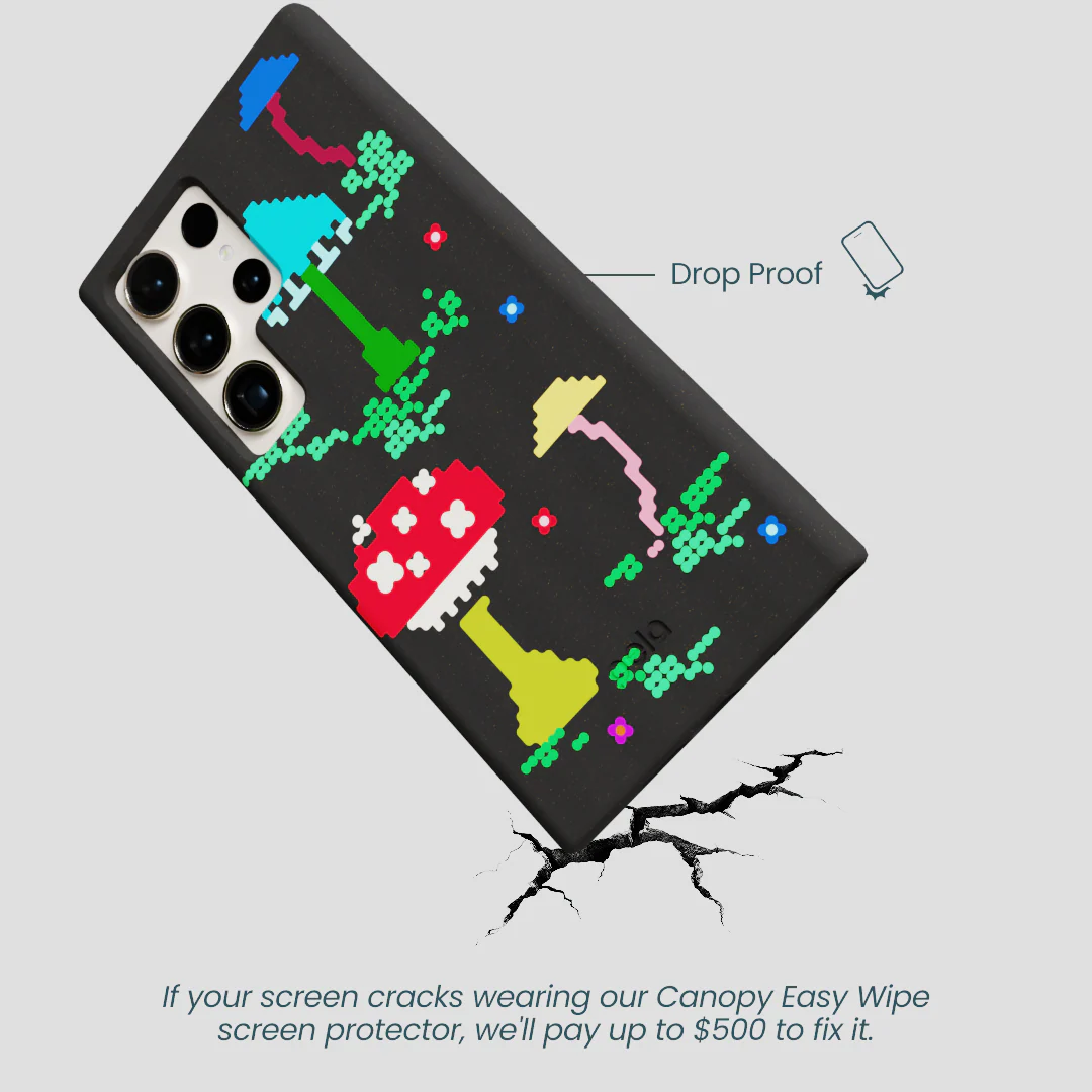 Black Byte Bloom Samsung Galaxy S24 Ultra Case - Image 5