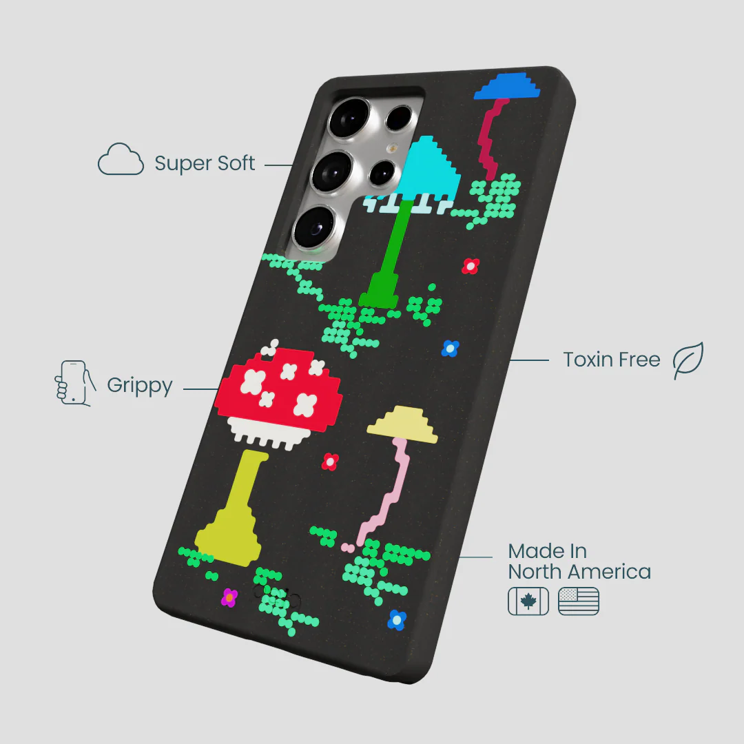 Black Byte Bloom Samsung Galaxy S25 Ultra Case - Image 4