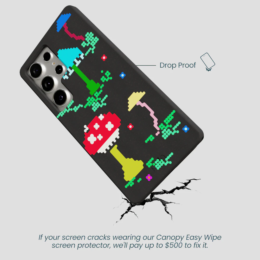 Black Byte Bloom Samsung Galaxy S25 Ultra Case - Image 5