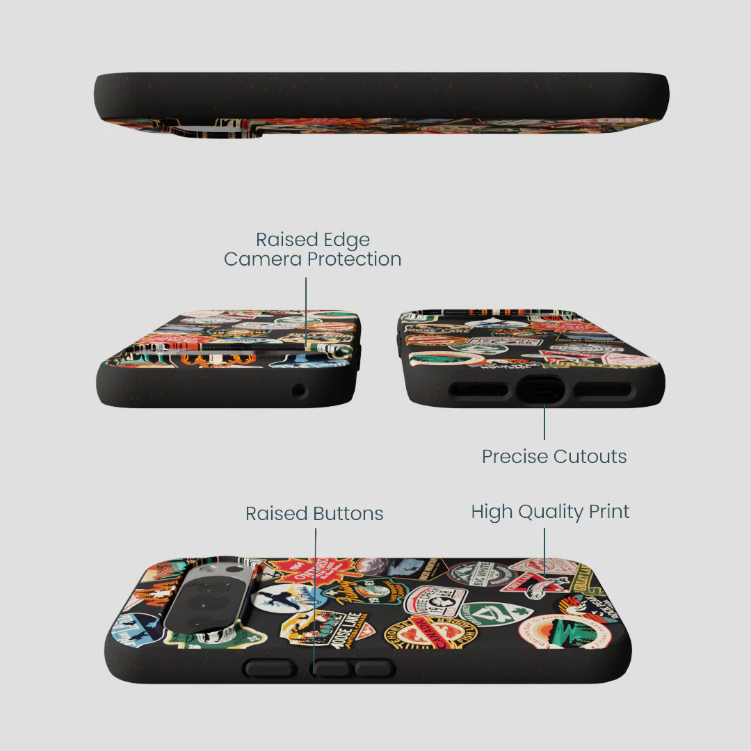 Black Canadian Stickers Google Pixel 10/10 Pro Case - Image 3