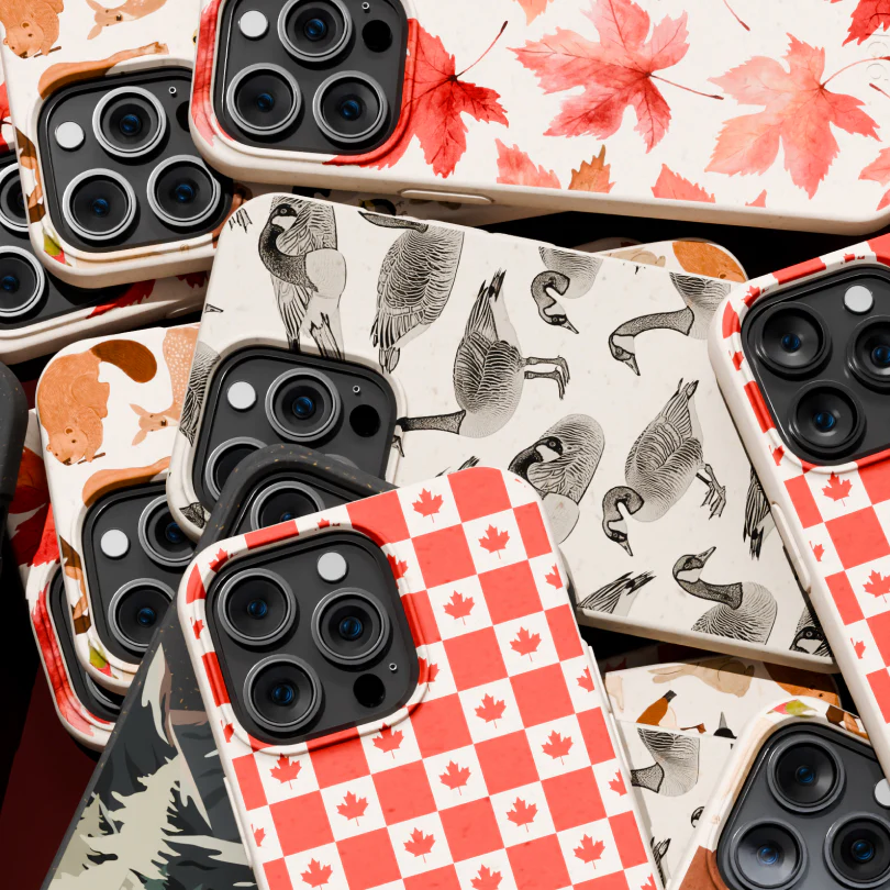 Black Canadian Stickers Google Pixel 6a Case - Image 10