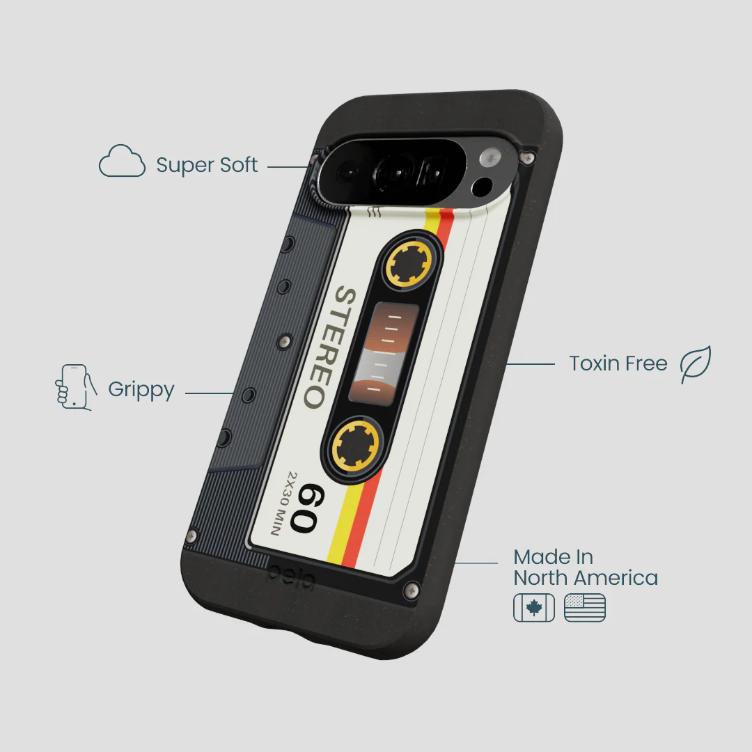 Black Cassette Google Pixel 10/10 Pro Case - Image 4