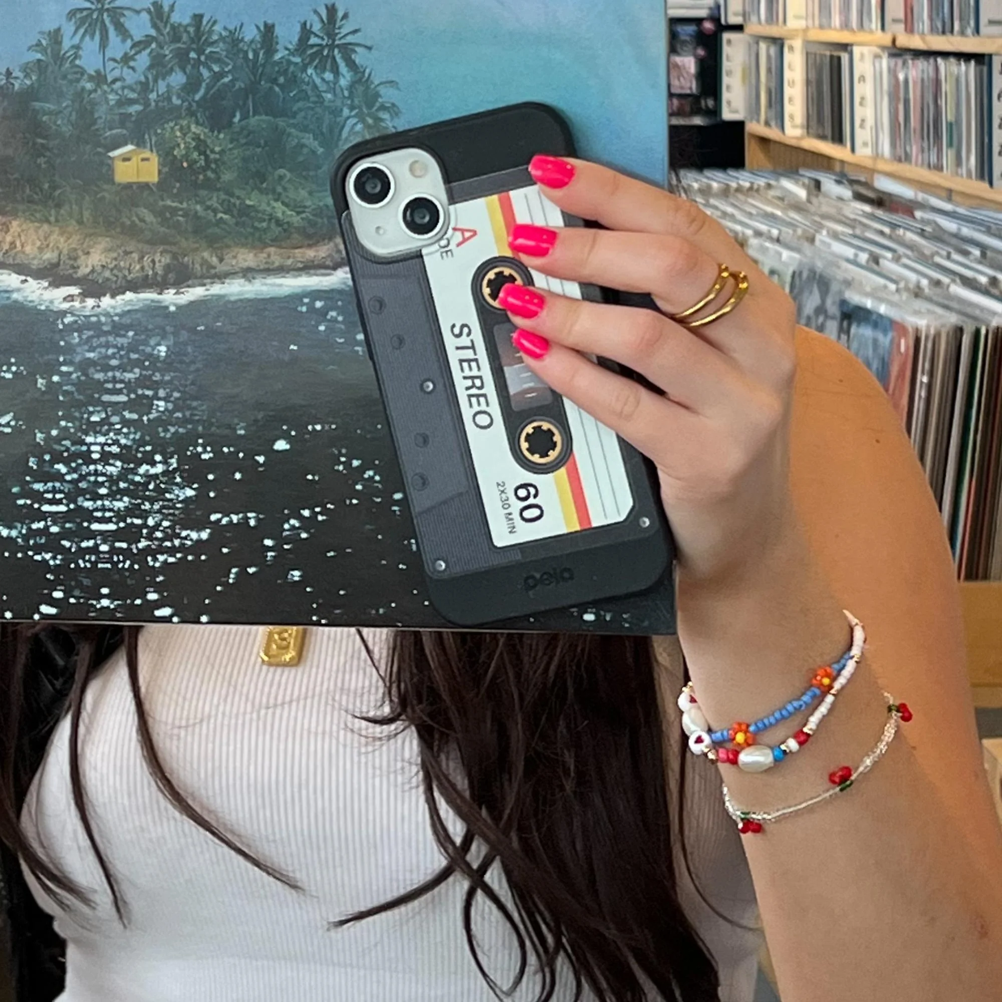 Black Cassette Google Pixel 9a Case - Image 2
