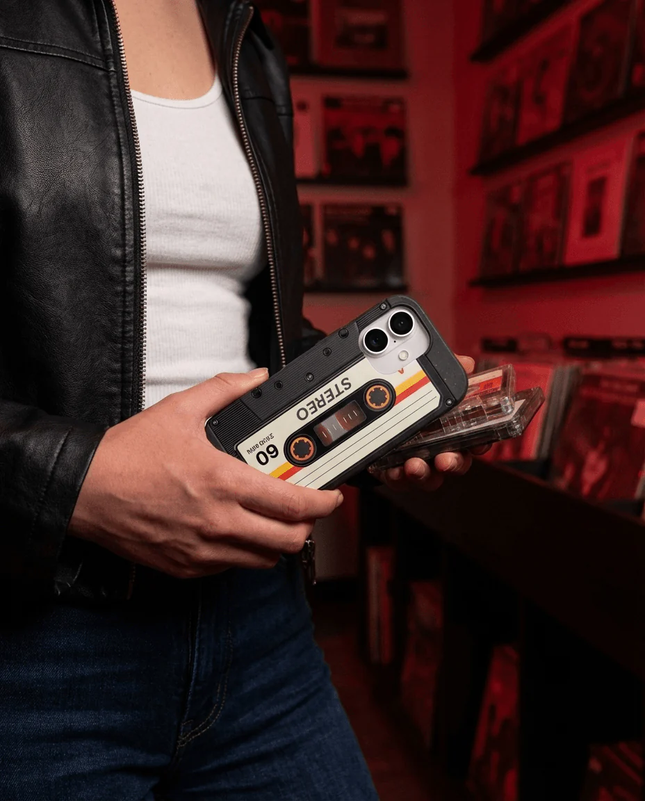 Black Cassette iPhone Air Case - Image 2