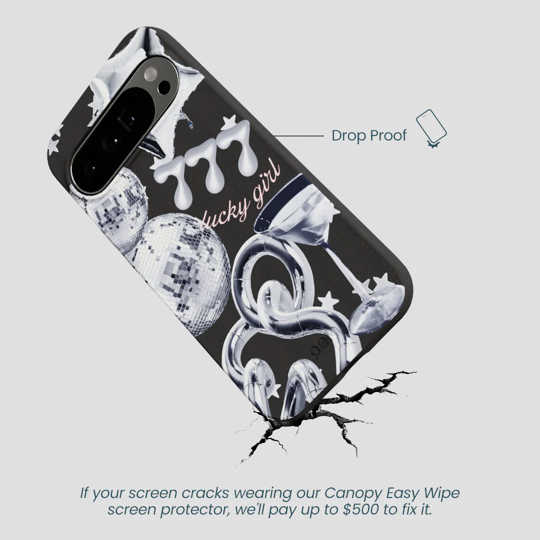 Black Cosmic Luck Google Pixel 10 Pro XL Case - Image 5