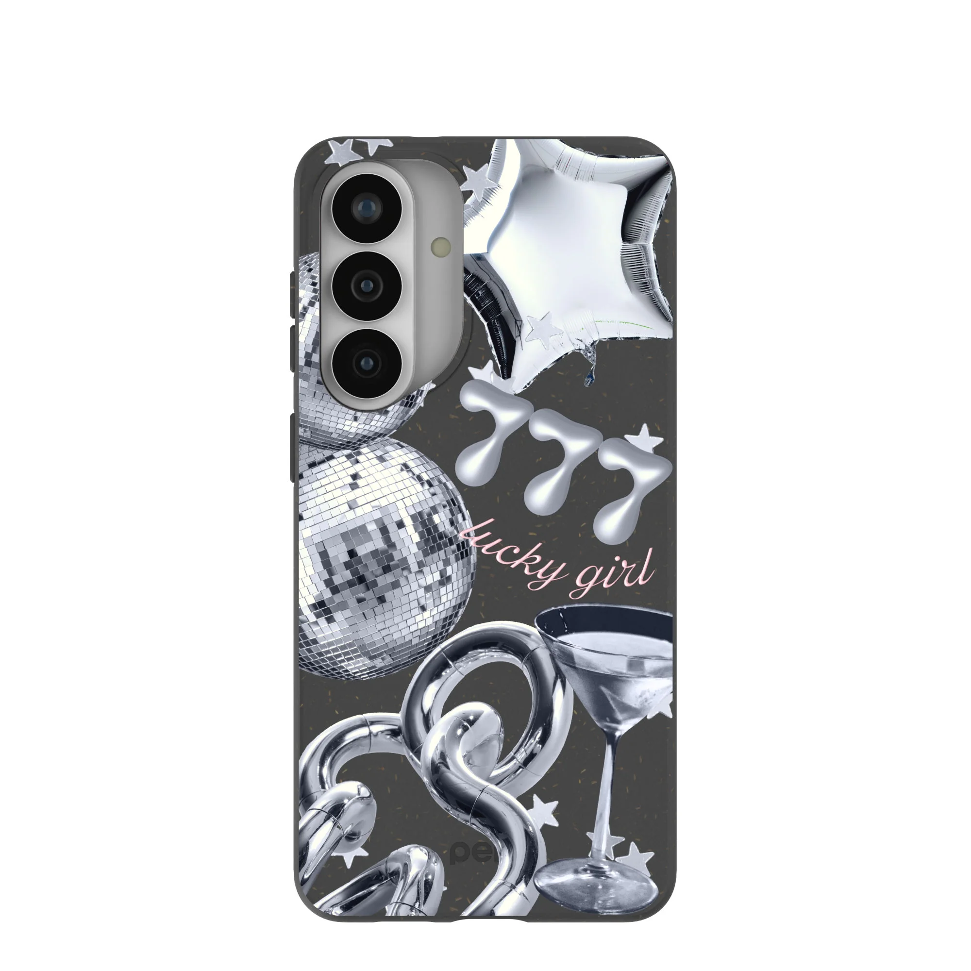 Black Cosmic Luck Samsung Galaxy S26+(Plus) Case