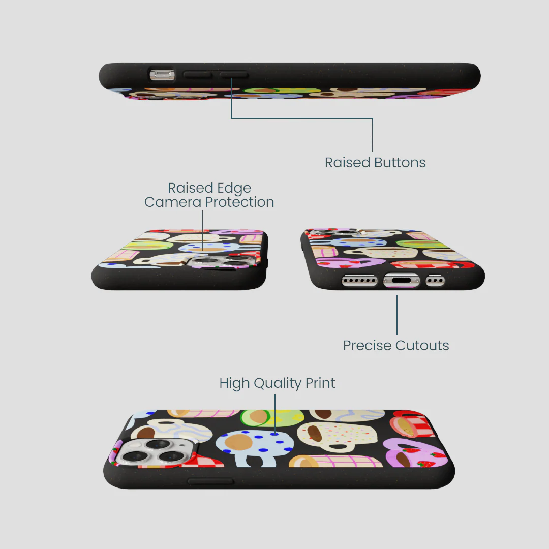 Black Cup of Joy iPhone 11 Pro Case - Image 3