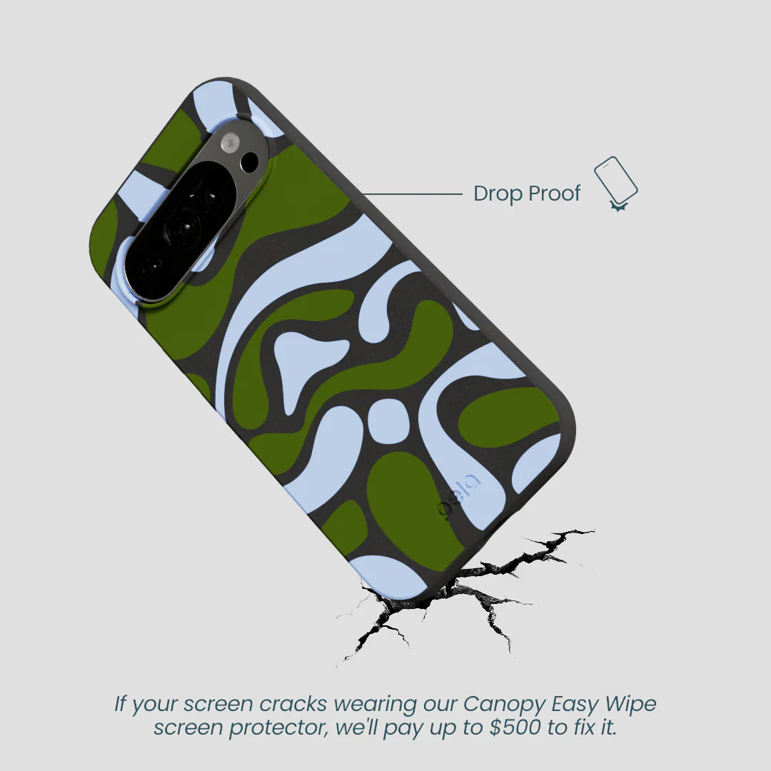 Black Curve and Flow Google Pixel 10/10 Pro Case - Image 5
