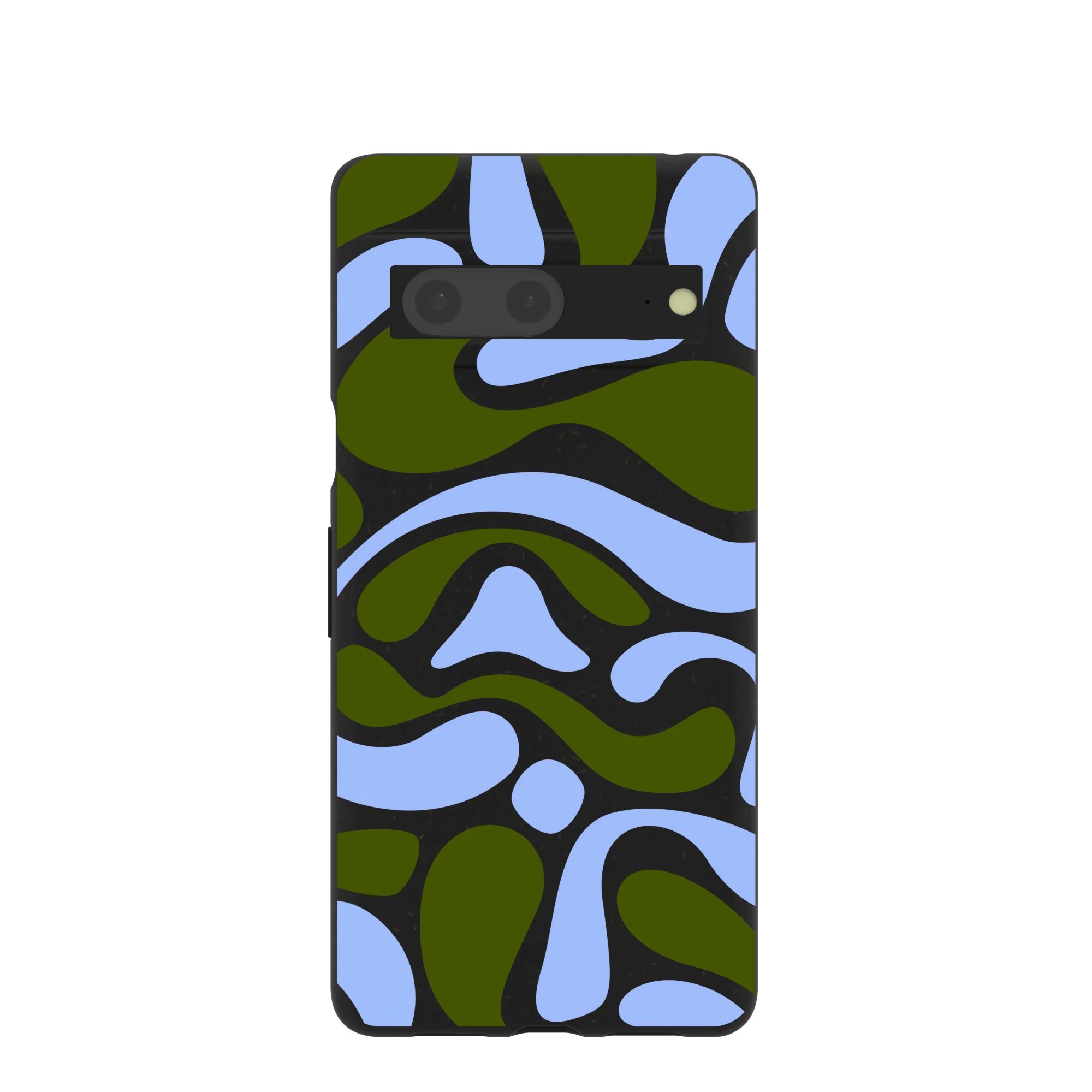 Black Curve and Flow Google Pixel 7 Case