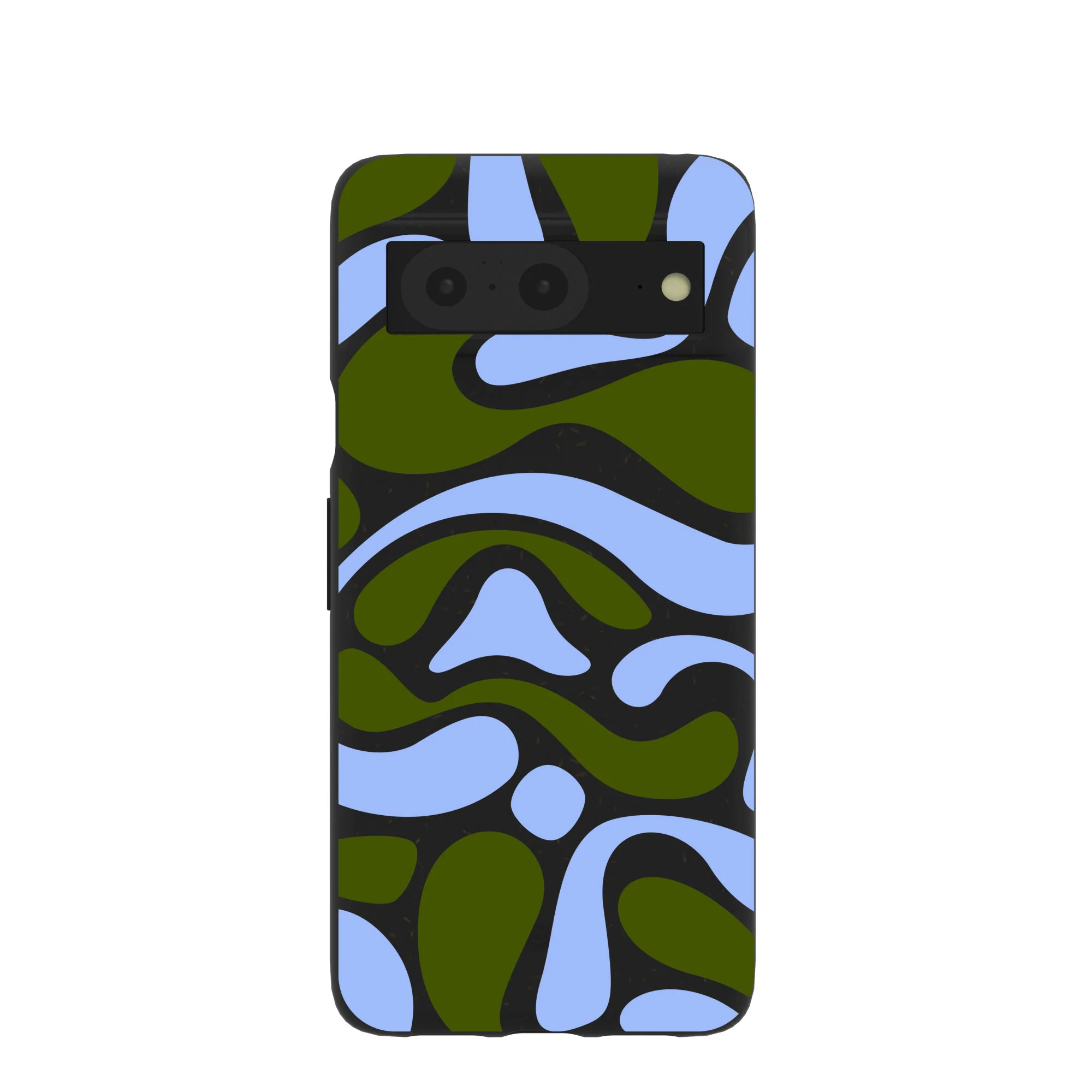 Black Curve and Flow Google Pixel 8 Case