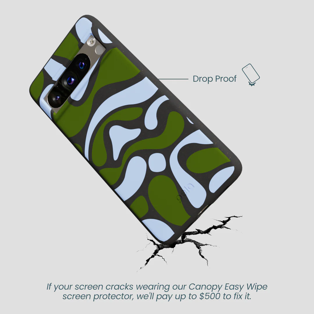 Black Curve and Flow Google Pixel 8 Pro Case - Image 5