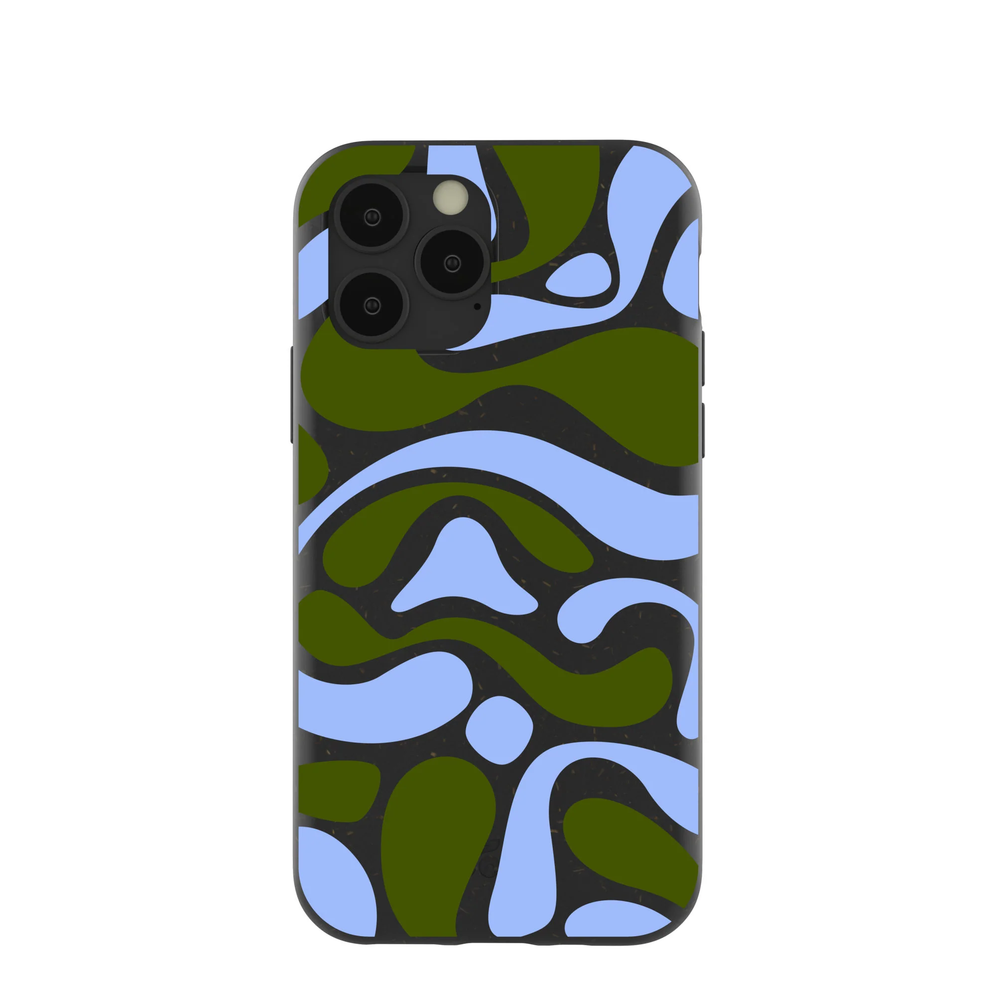 Black Curve and Flow iPhone 11 Pro Case