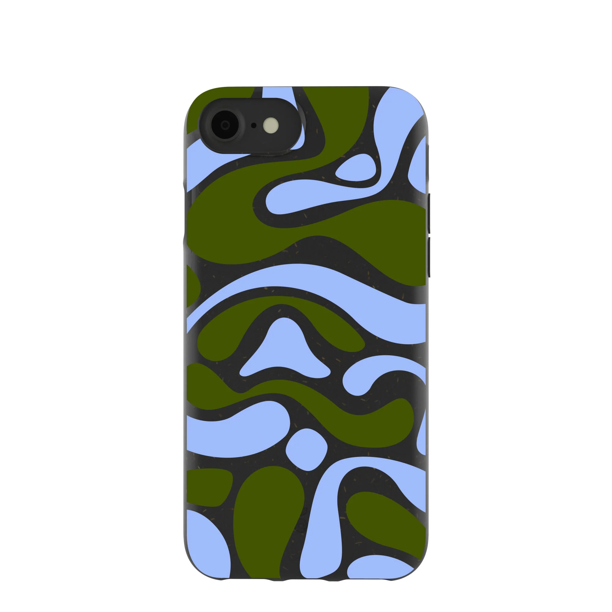 Black Curve and Flow iPhone 6/6s/7/8/SE Case