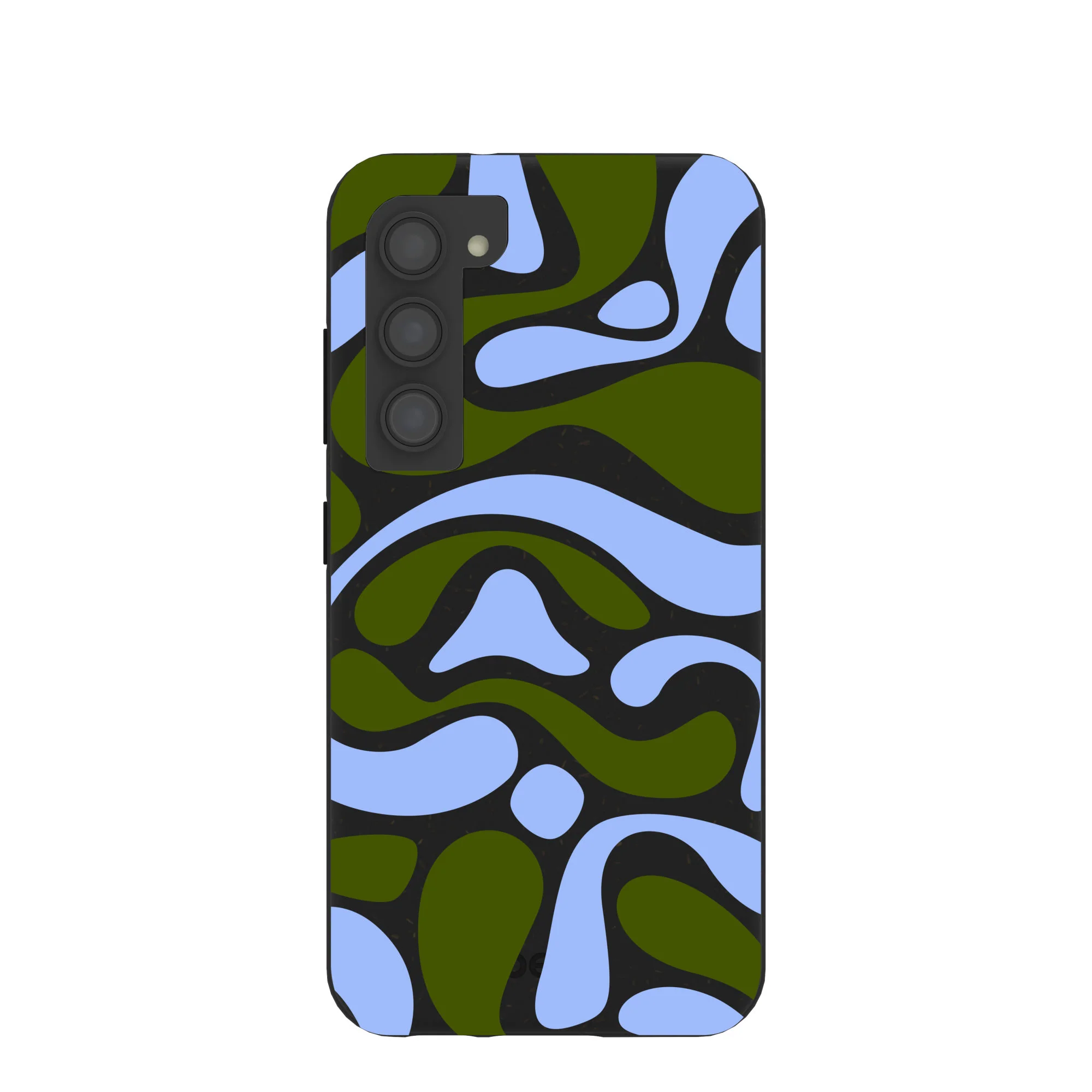 Black Curve and Flow Samsung Galaxy S23 Case