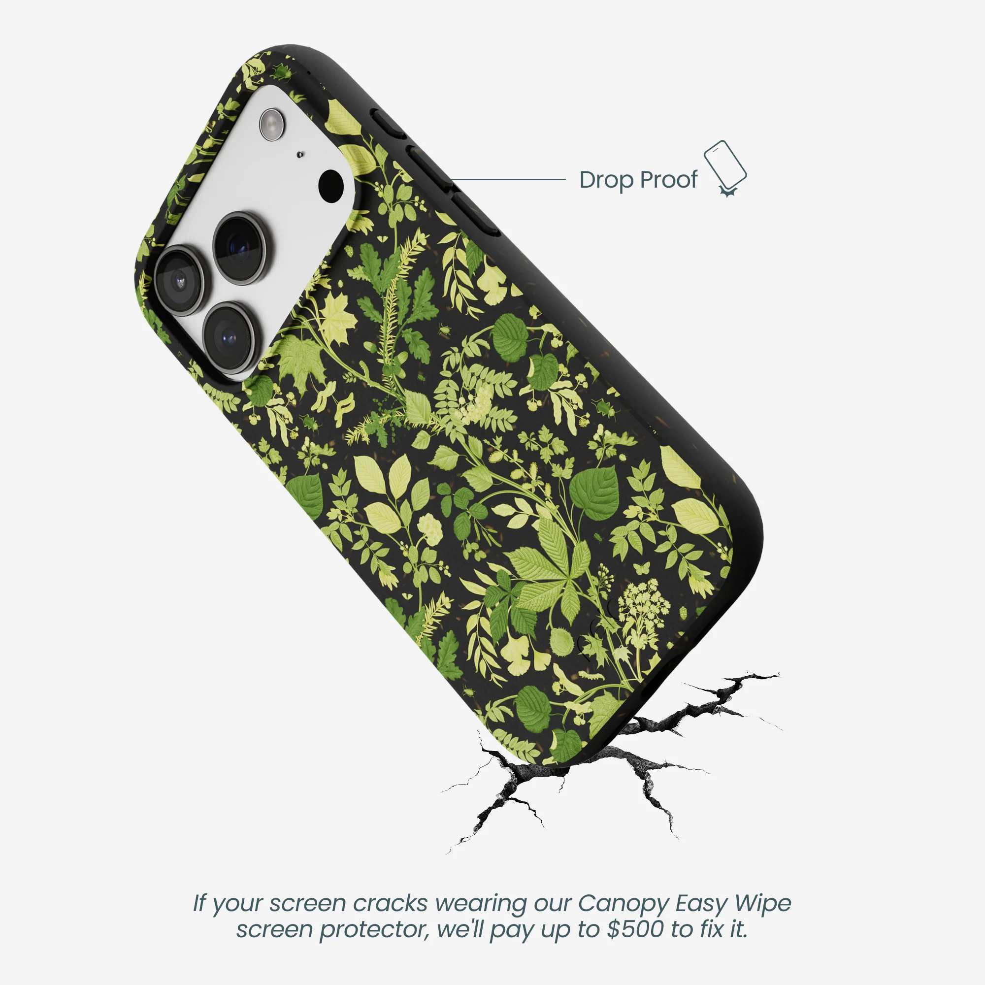 Black Evergreen iPhone 17 Pro Case - Image 5
