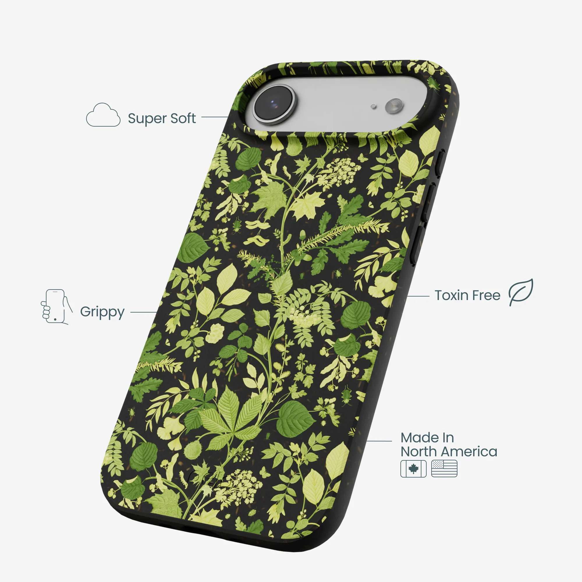 Black Evergreen iPhone Air Case - Image 4