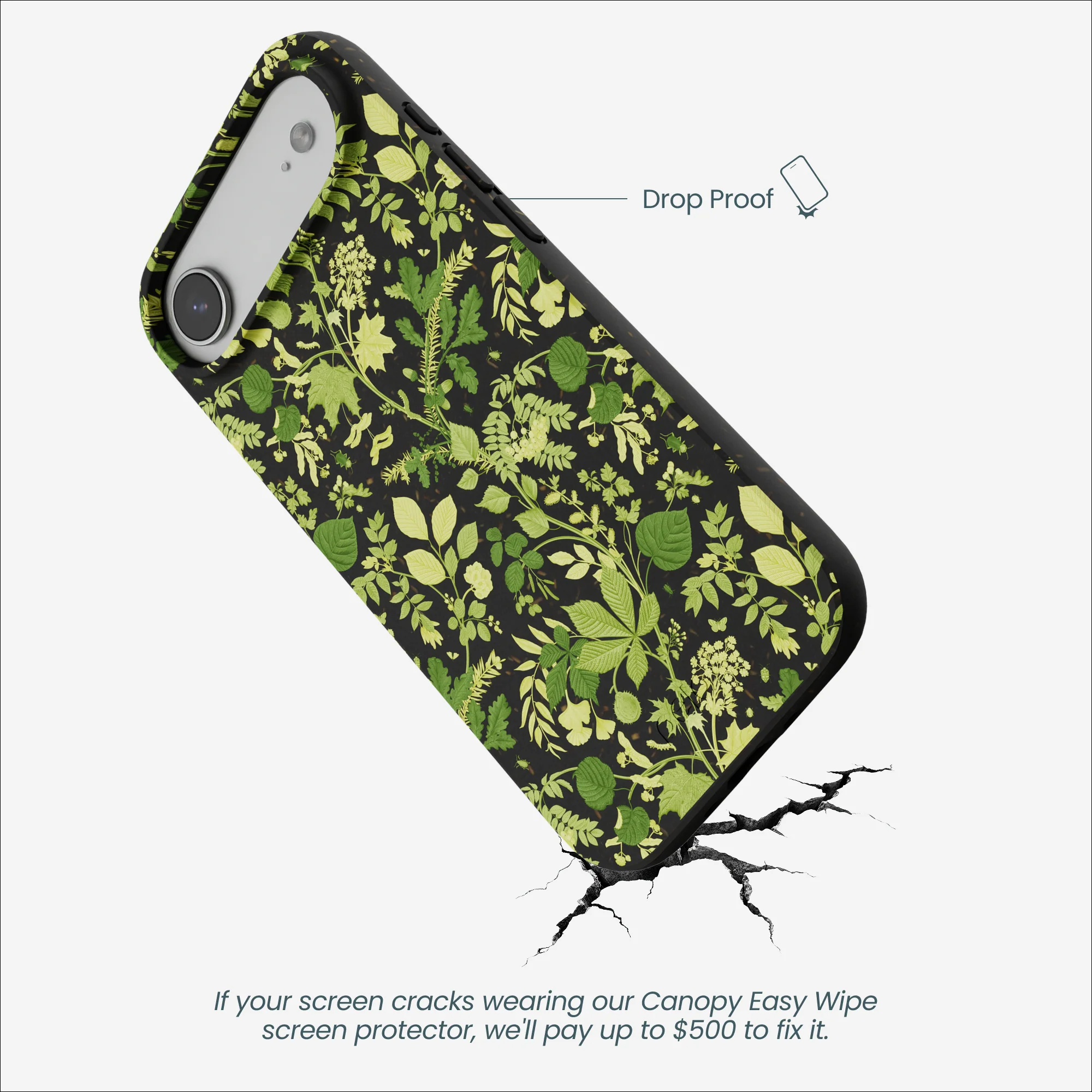 Black Evergreen iPhone Air Case - Image 5