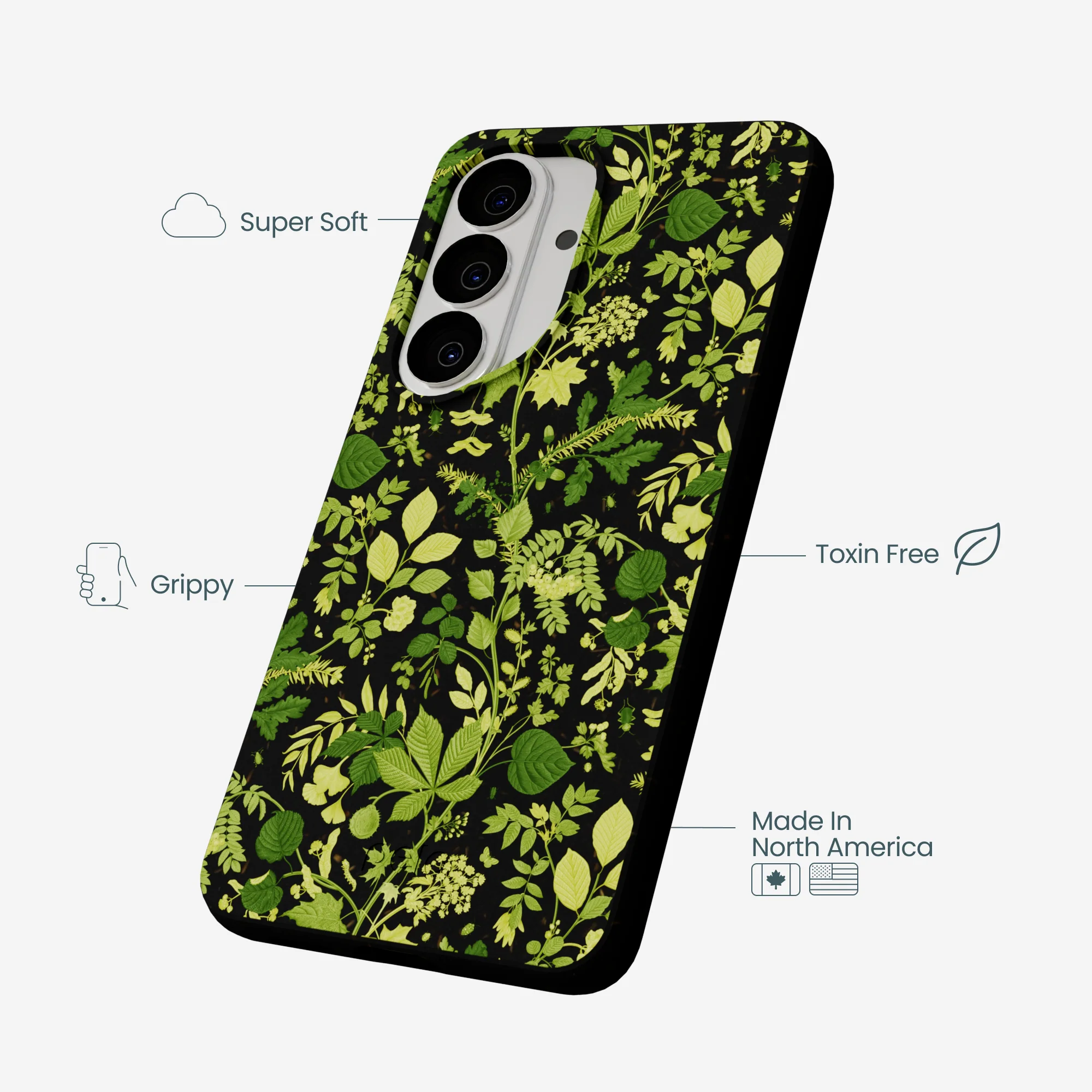 Black Evergreen Samsung Galaxy S26 Case - Image 4