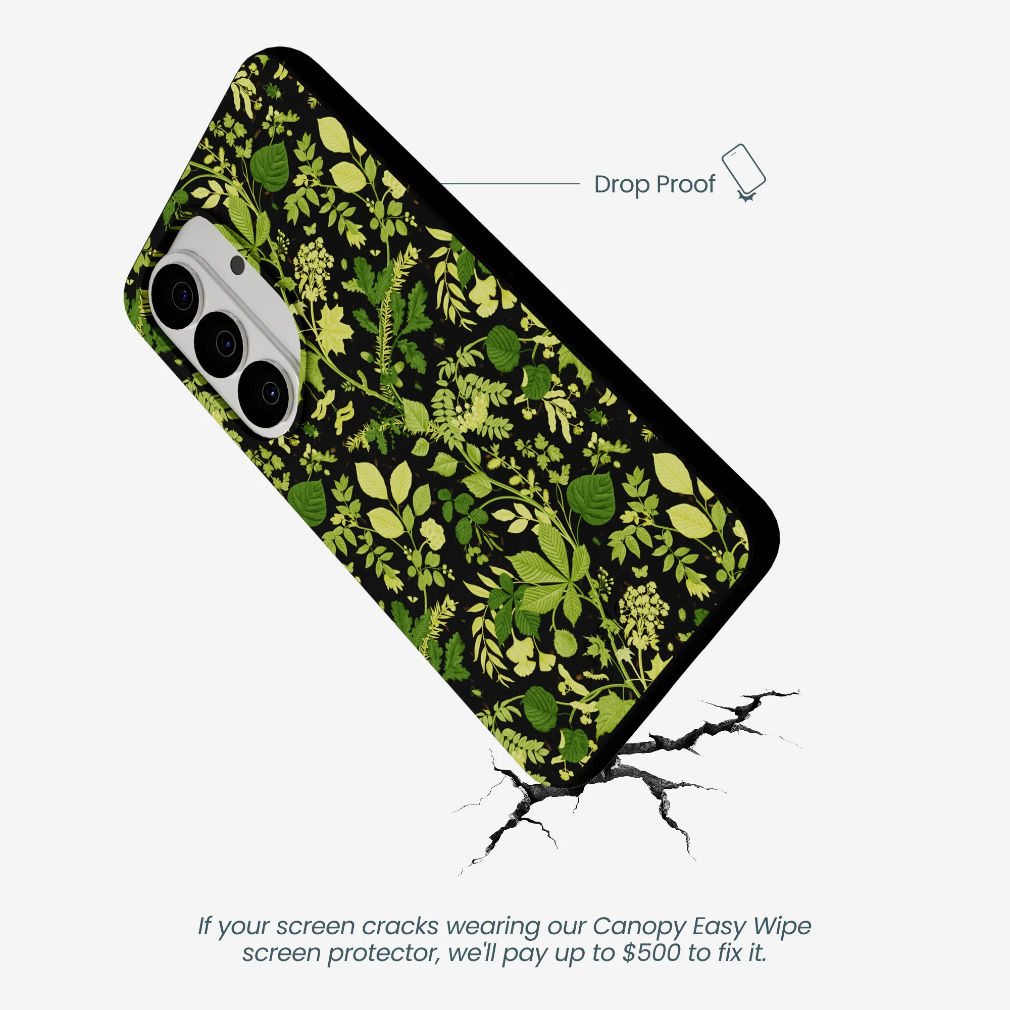 Black Evergreen Samsung Galaxy S26 Case - Image 5