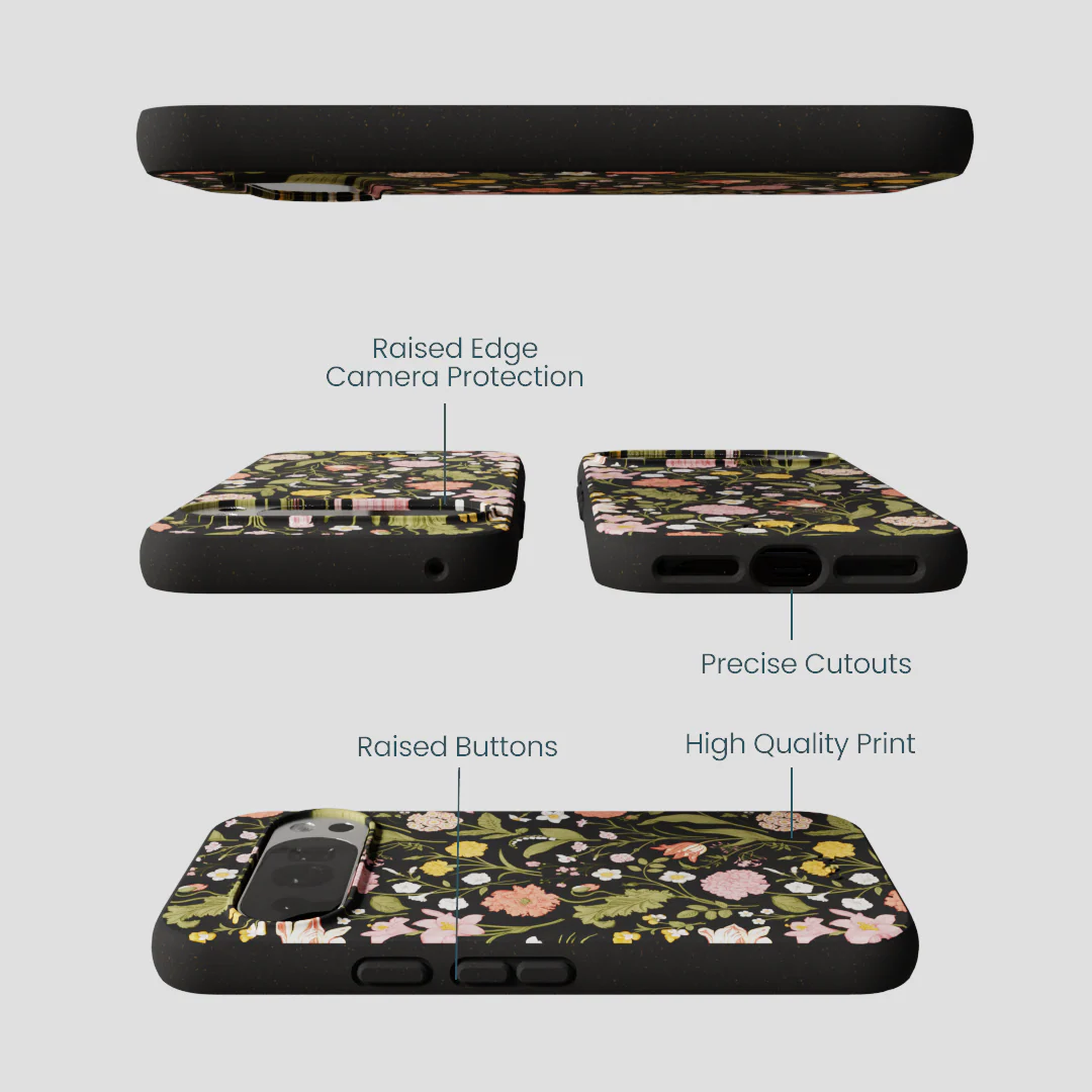 Black Fairy Forest Google Pixel 10/10 Pro Case - Image 3