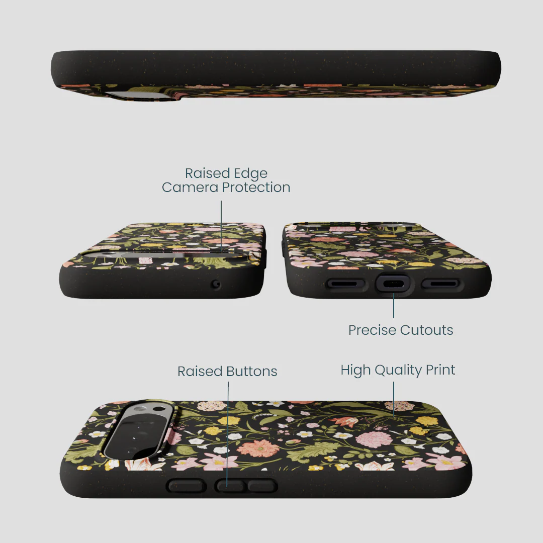 Black Fairy Forest Google Pixel 10 Pro XL Case - Image 3