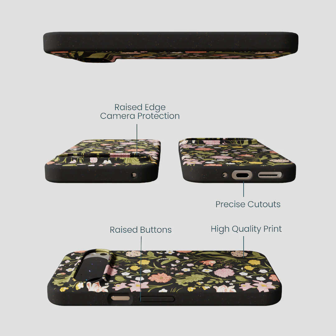 Black Fairy Forest Google Pixel 9/9 Pro Case - Image 3