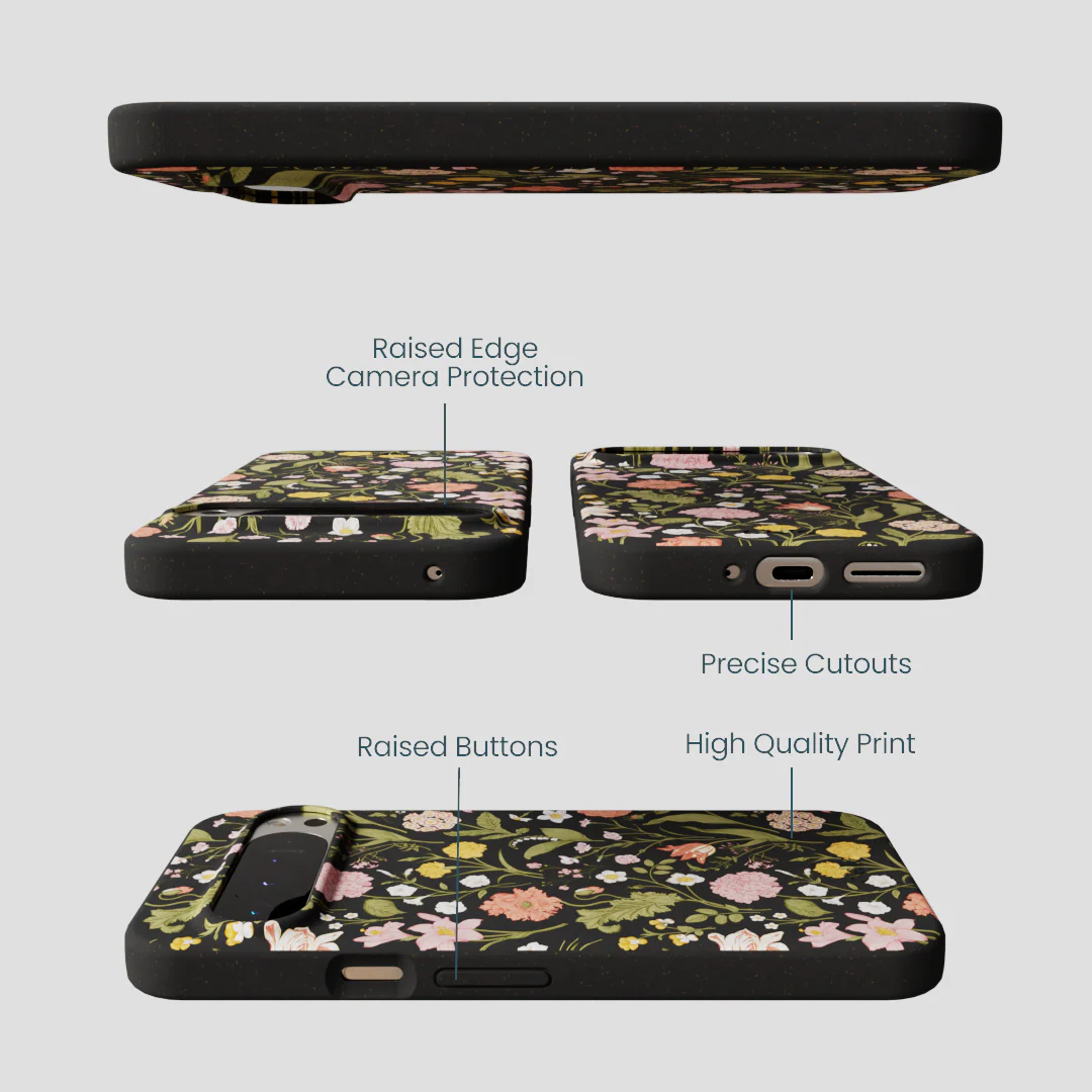 Black Fairy Forest Google Pixel 9 Pro XL Case - Image 3